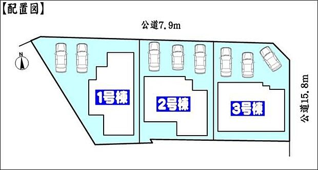 区画図(1号棟)