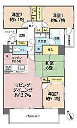 間取図画像 4LDK