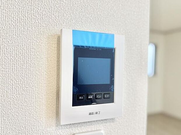 来客時に便利なTVモニター付インターホン!