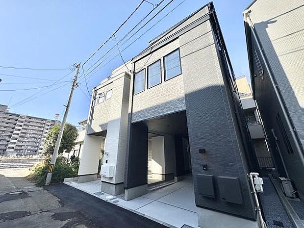 2階に水回り集約の家事ラクプラン!雨風から愛車を守るビルドインガレージ!