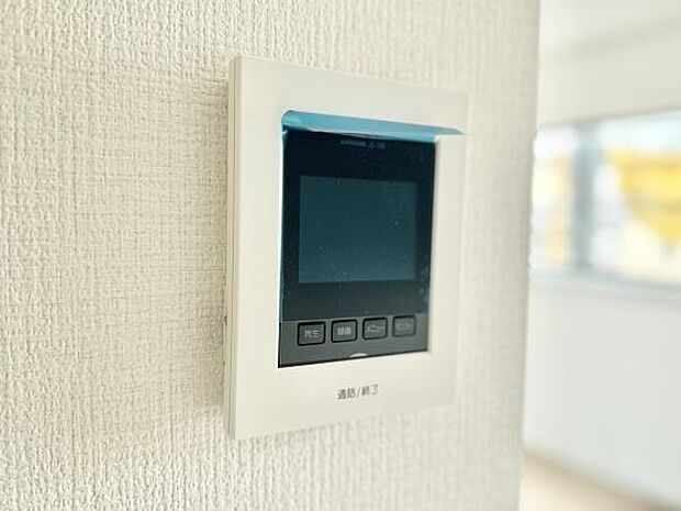 来客時に便利なTVモニター付インターホン！