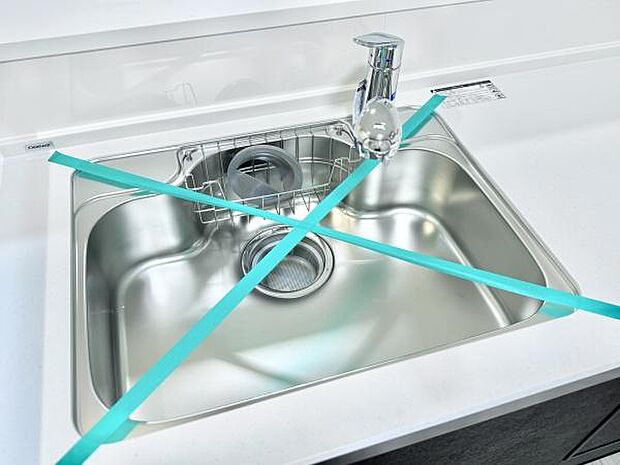 広々使いやすいシンク！