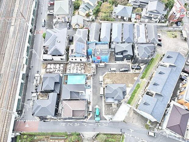 〜ドローン撮影（2025.11)〜水回り集約の家事ラクプラン！2026年1月完成予定です！