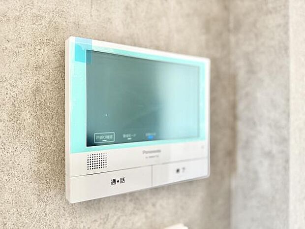 来客時に便利なTVモニター付インターホン!大画面録画付きです!