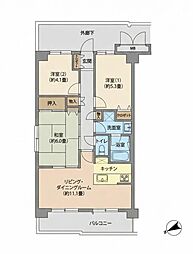 間取図画像 3LDK