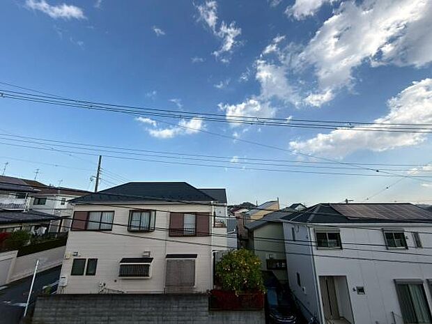 2階バルコニーからの眺望