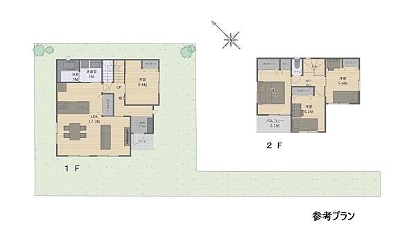 参考間取り図
