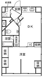 コーポ麹町 307 3階2DKの間取り