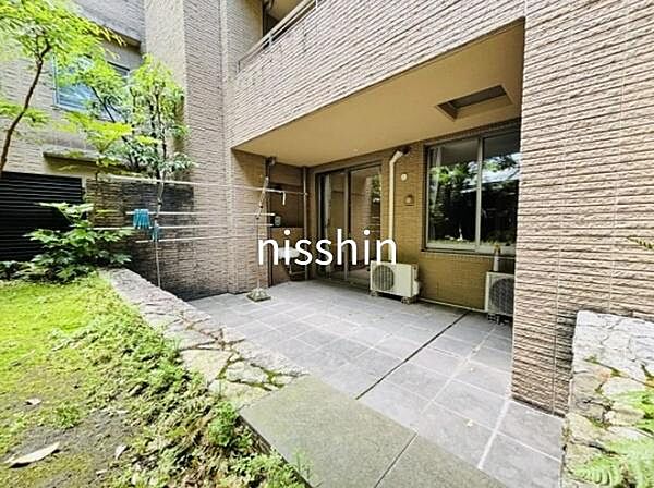 約21平米の専用テラス