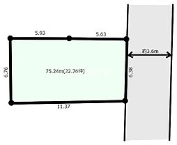 東京都東久留米市中央町1丁目の土地画像