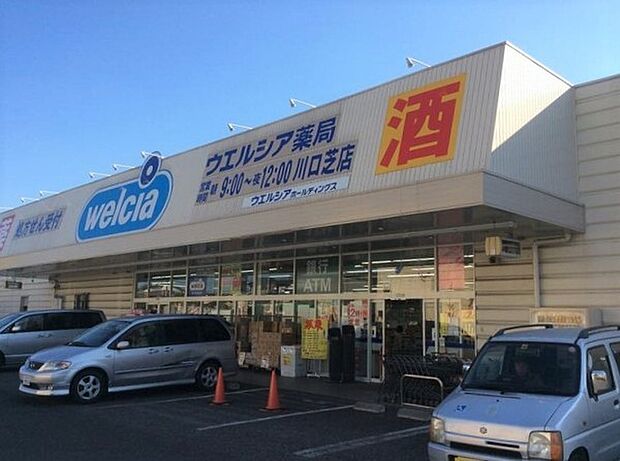 ウエルシア川口芝店まで350m