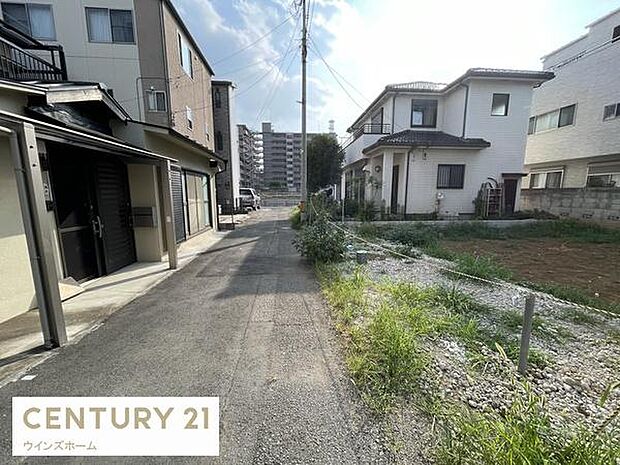 落ち着いた住宅街!南側4m私道!駐車もしやすいです!