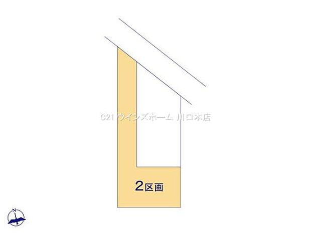〜2号地区画図〜静かで落ち着いた雰囲気が魅力のエリアです。