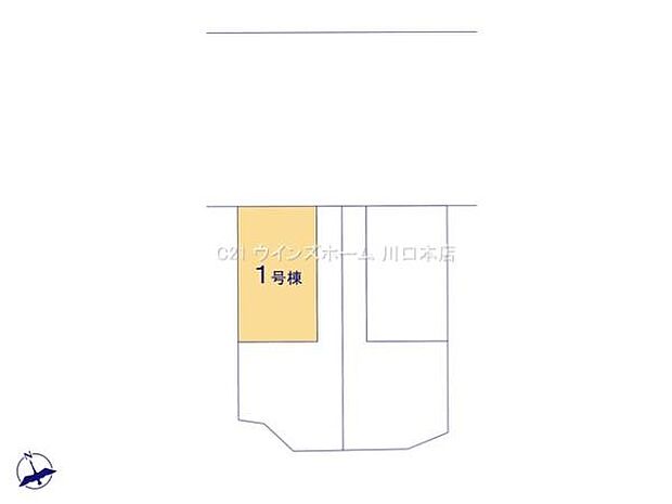 〜1号棟区画図〜