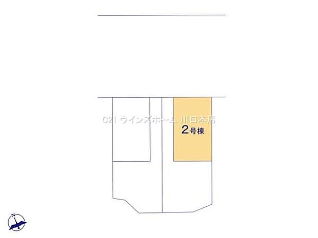 〜2号棟区画図〜