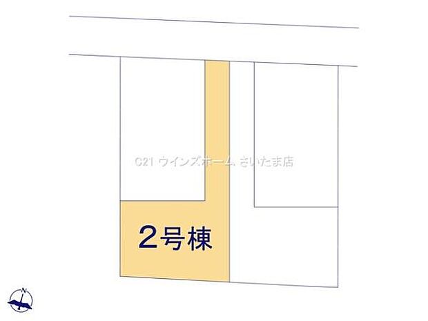 〜2号棟区画図〜