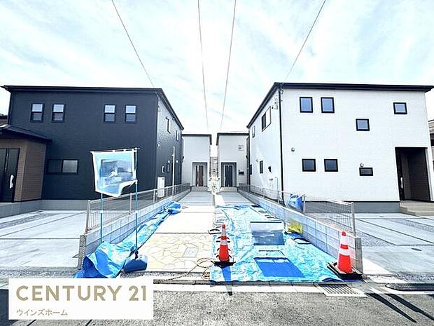 前面道路は幅員約4m道路。静かで落ち着いた住宅街です！