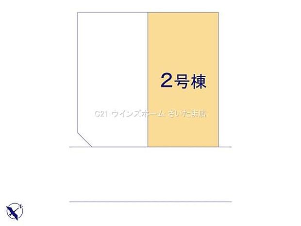 〜2号棟区画図〜