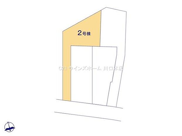 〜2号棟区画図〜