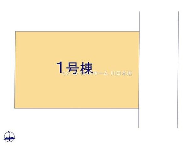 〜1号棟区画図 〜静かで落ち着いた雰囲気が魅力のエリアです。