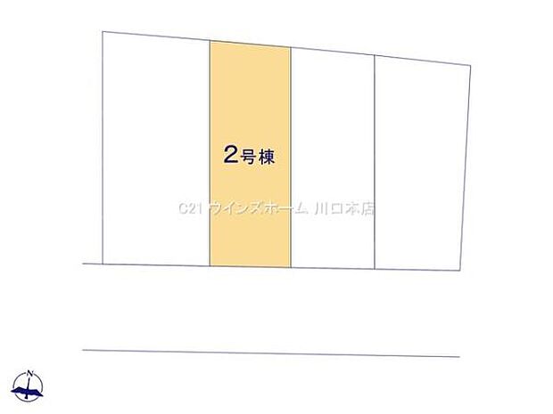 〜2号棟区画図〜