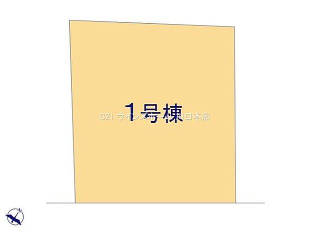 ~1号棟区画図~静かで落ち着いた雰囲気が魅力のエリアです。