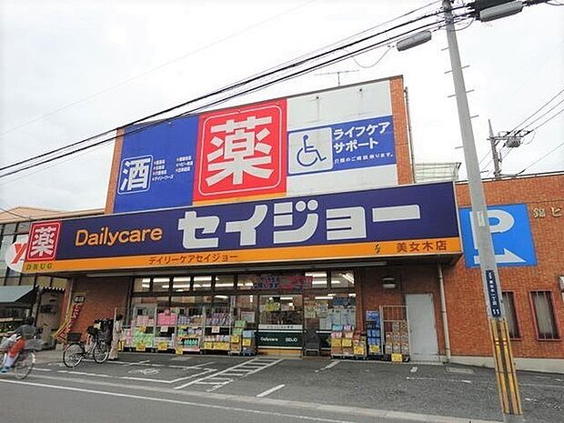 デイリーケアセイジョー美女木店まで600m