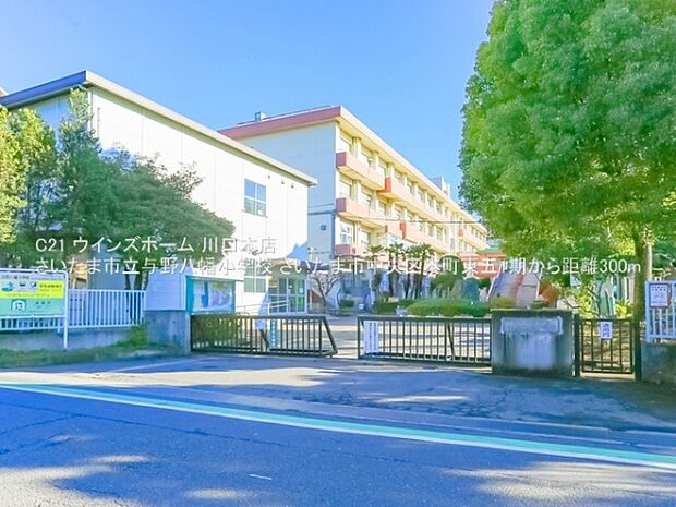 さいたま市立与野八幡小学校まで300m