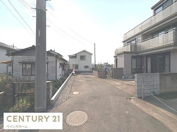 落ち着いた住宅街!東側約4m私道。周辺環境良好です。