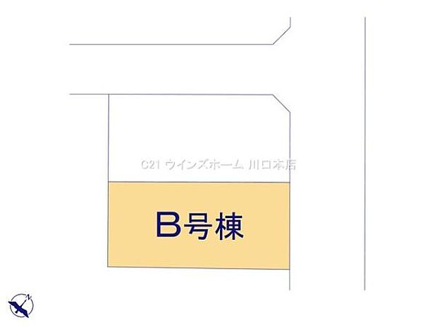 ~B号棟区画図~