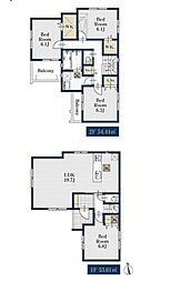 川口市元郷324 全2棟 1号棟