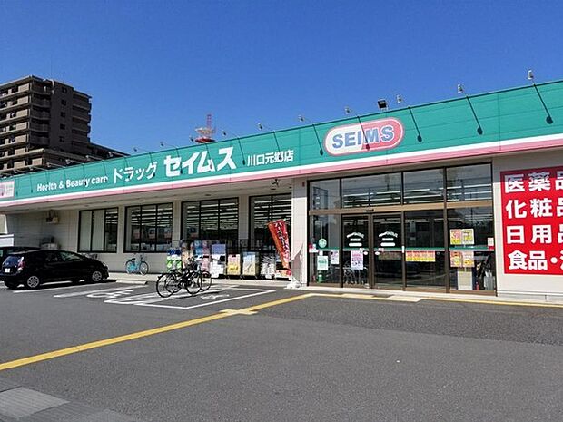ドラッグセイムス川口元郷店まで872m