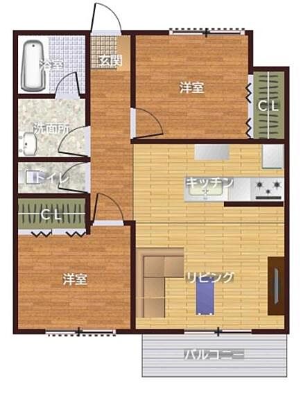 間取り：345000043110