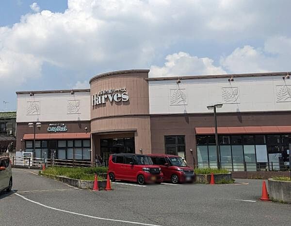 ハーベスはびきの店まで464m
