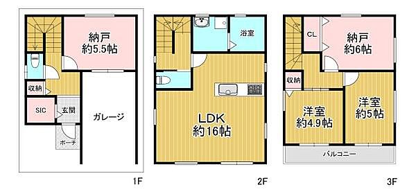 間取り：327001682496