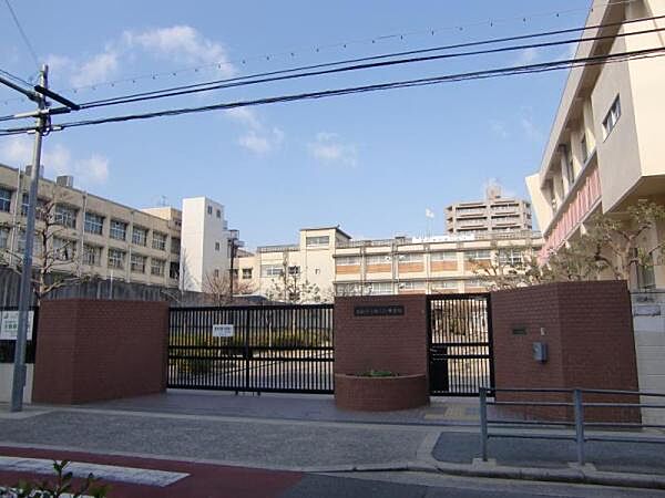 大阪市立住之江中学校まで350m