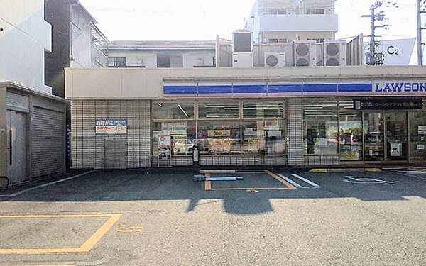 ローソン鶴見橋一丁目店まで486m