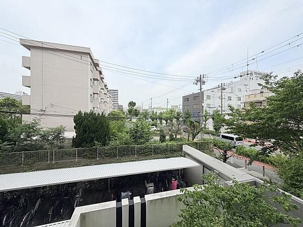 バルコニーからの眺望です！