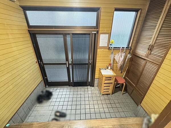 玄関スペースです！
