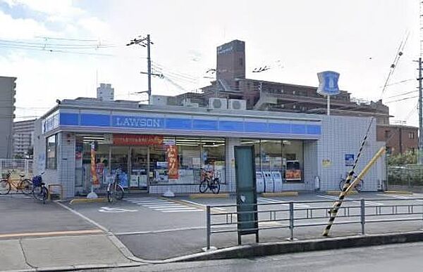 ローソン瓜破東二丁目店まで140m