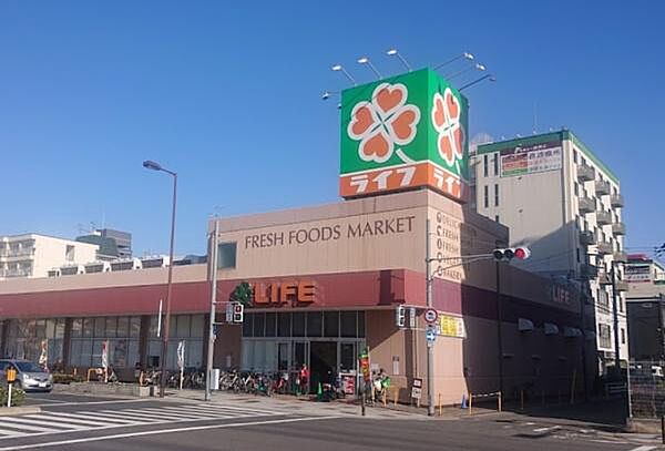 ライフ西天下茶屋店まで984m