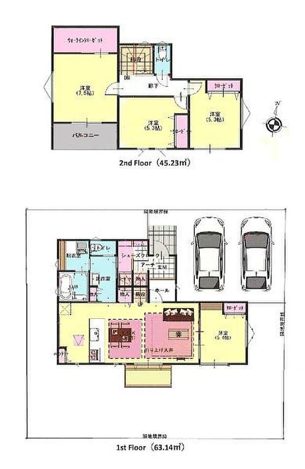 土地面積201.17平米 建物面積108.37平米