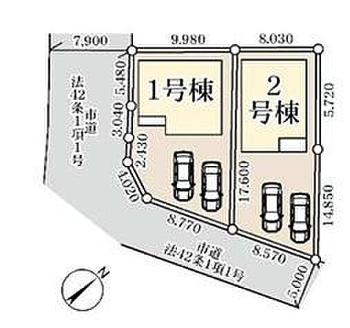 明確な区画図が、あなたの新しい生活のスタートをサポート。家族の未来を見える化します。