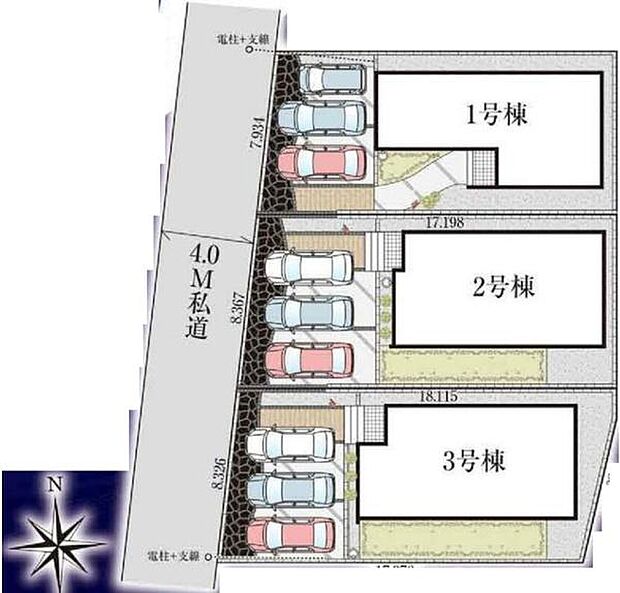 閑静な住宅街につき住環境良好です