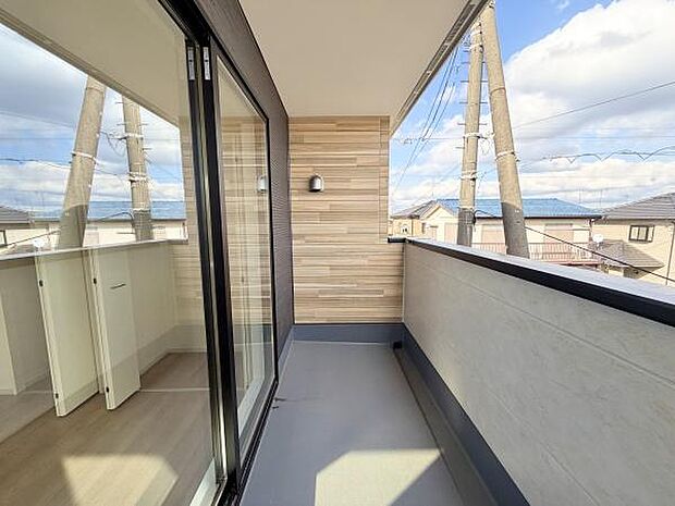 陽当たり良好なバルコニーです。