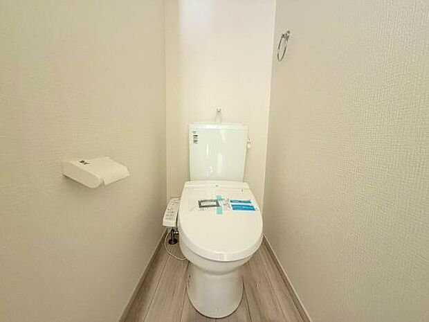 2階にあるトイレです。
