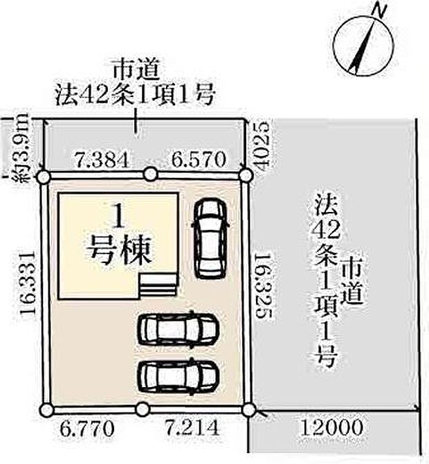 人気の角地です