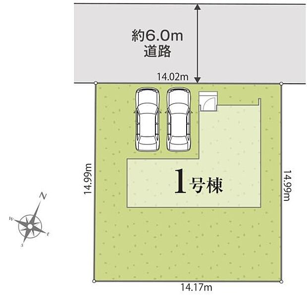 閑静な住宅街につき住環境良好です