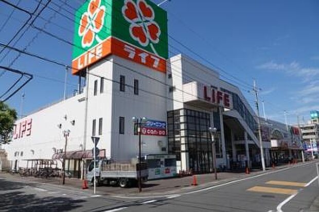 ライフ佐倉店まで1302m