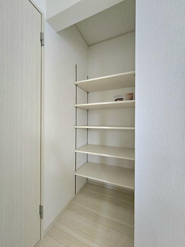 収納豊富な住まいです